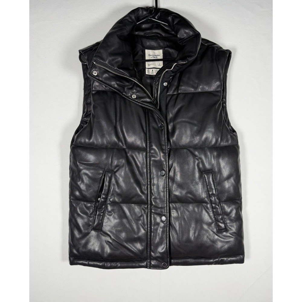 Abercrombie & Fitch Dark Puffer Vest